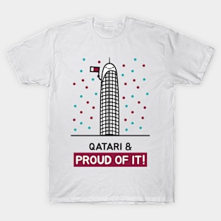 Qatari and Proud of It - Cute and Funny T-Shirt